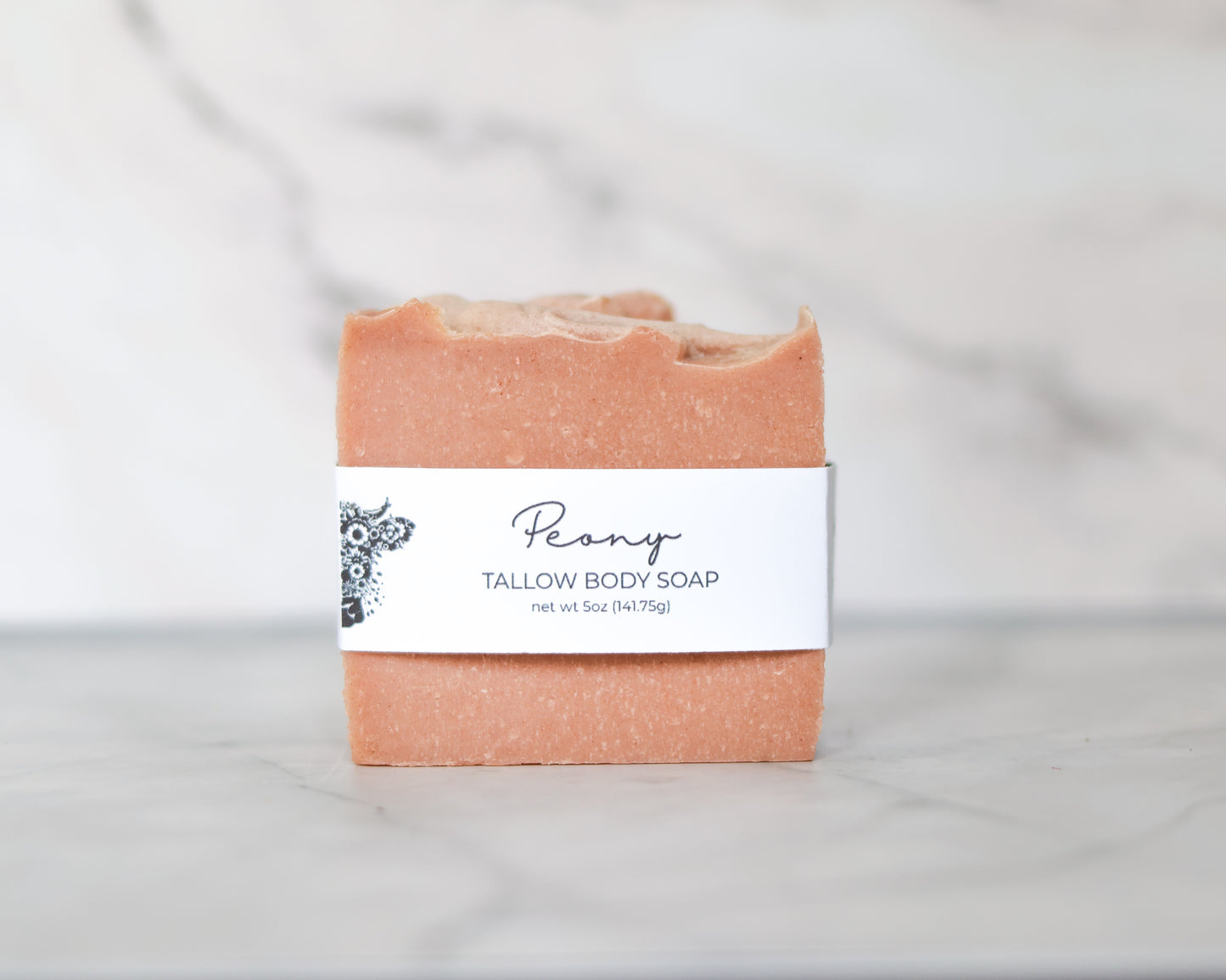 Tallow Soap - Peony