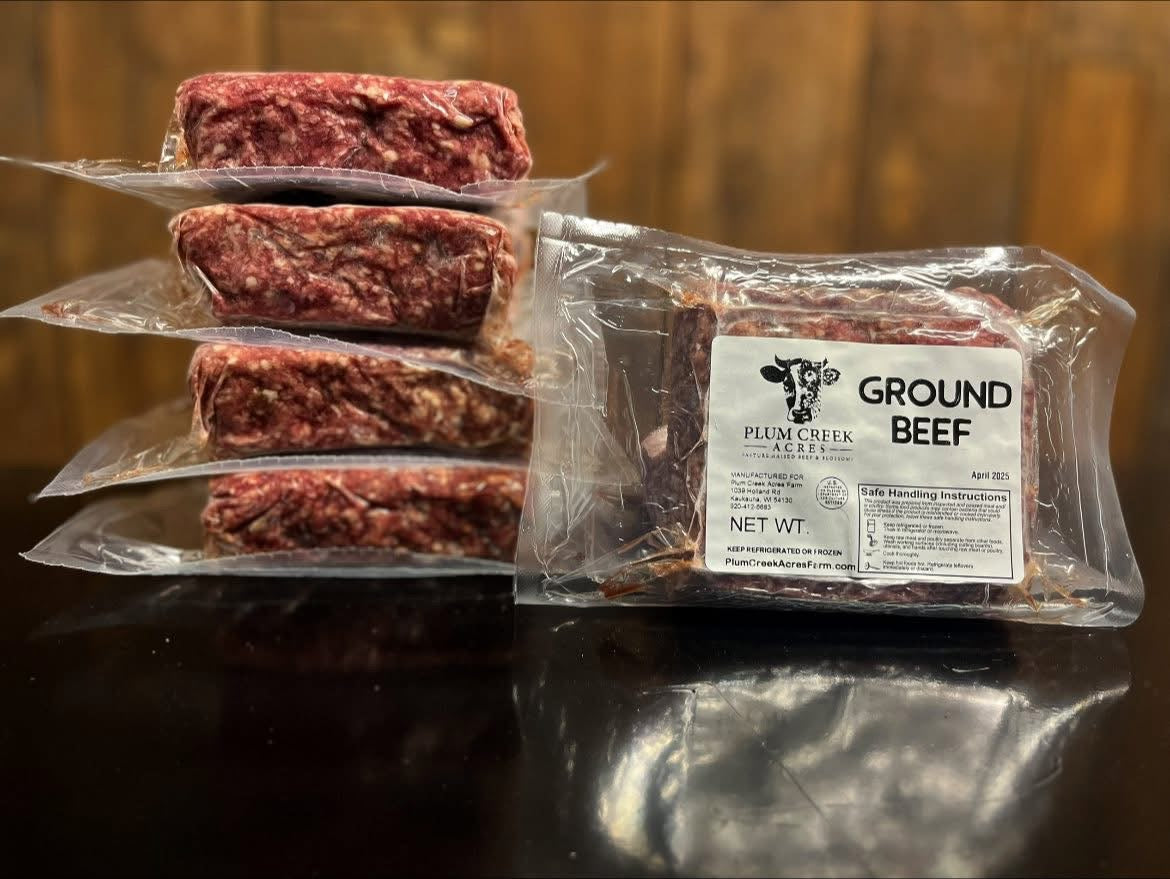 その他 BEEF 25lbs - Premium Lean Ground Beef | Pasture Raised Beef | Kaukauna