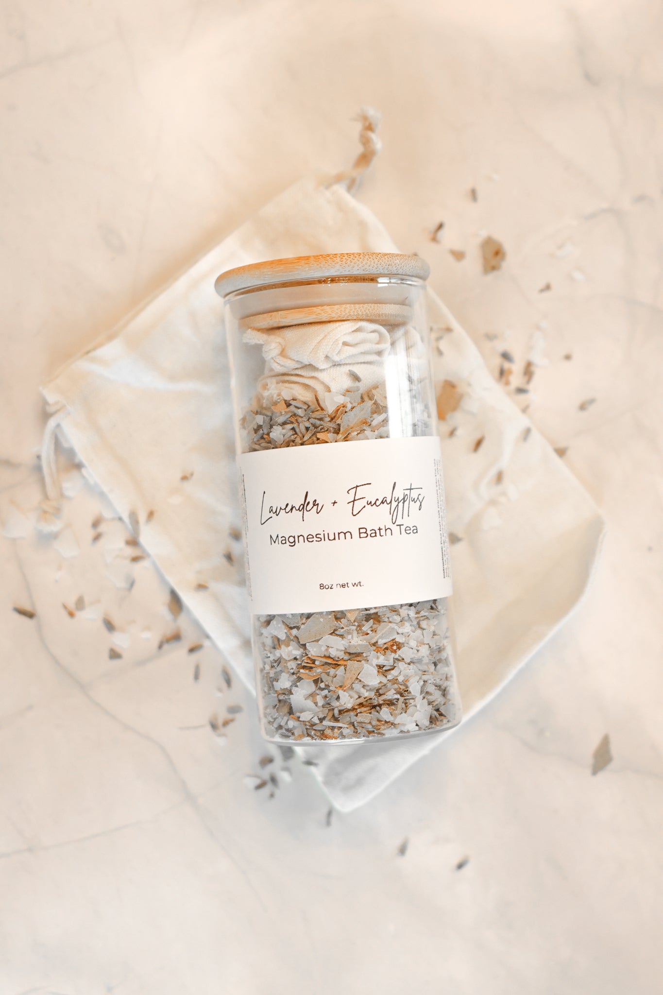 Magnesium Bath Tea- Lavender Eucalyptus