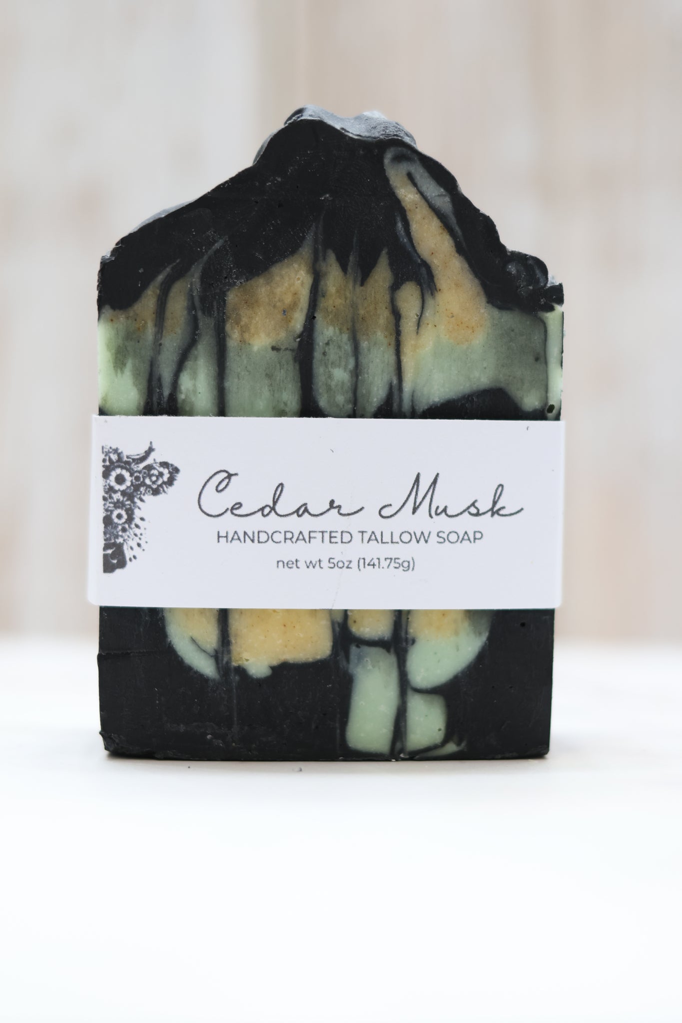 Tallow Soap - Cedar Musk