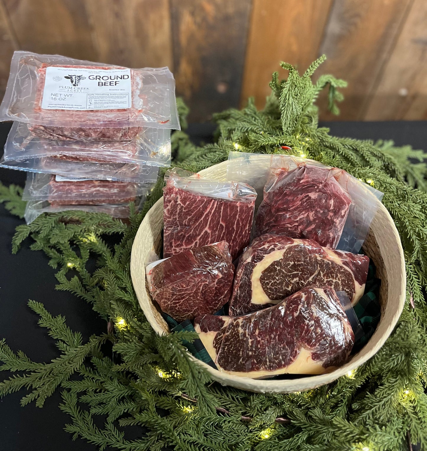 Top Shelf Steak + Ground Beef Gift Box