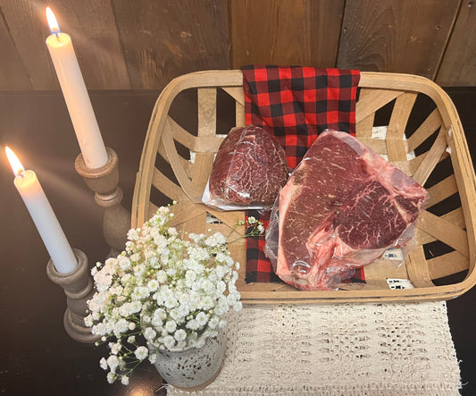 King & Queen Valentine Steak Bundle