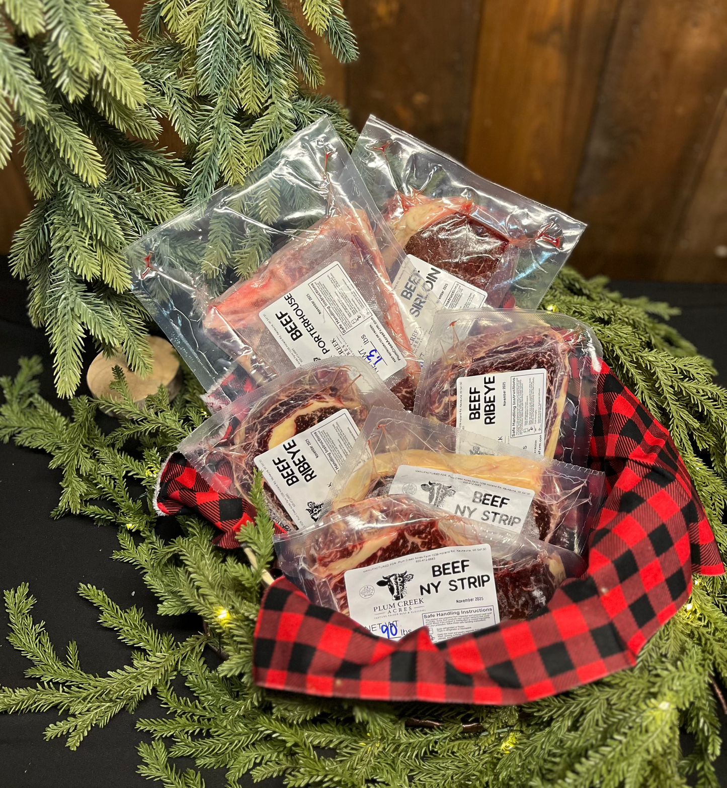 Premium Steak Holiday Sampler Box