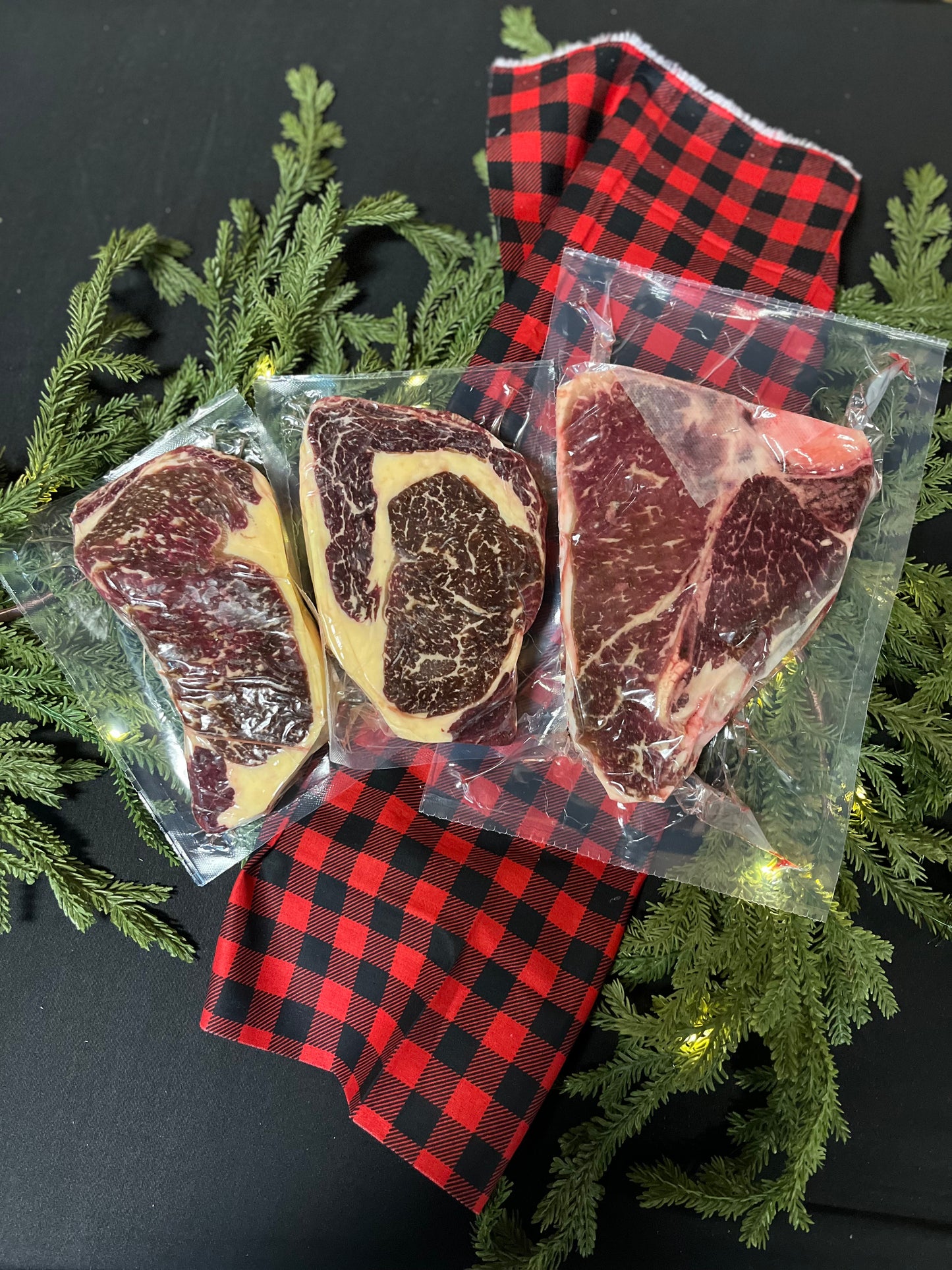 Premium Steak Holiday Sampler Box