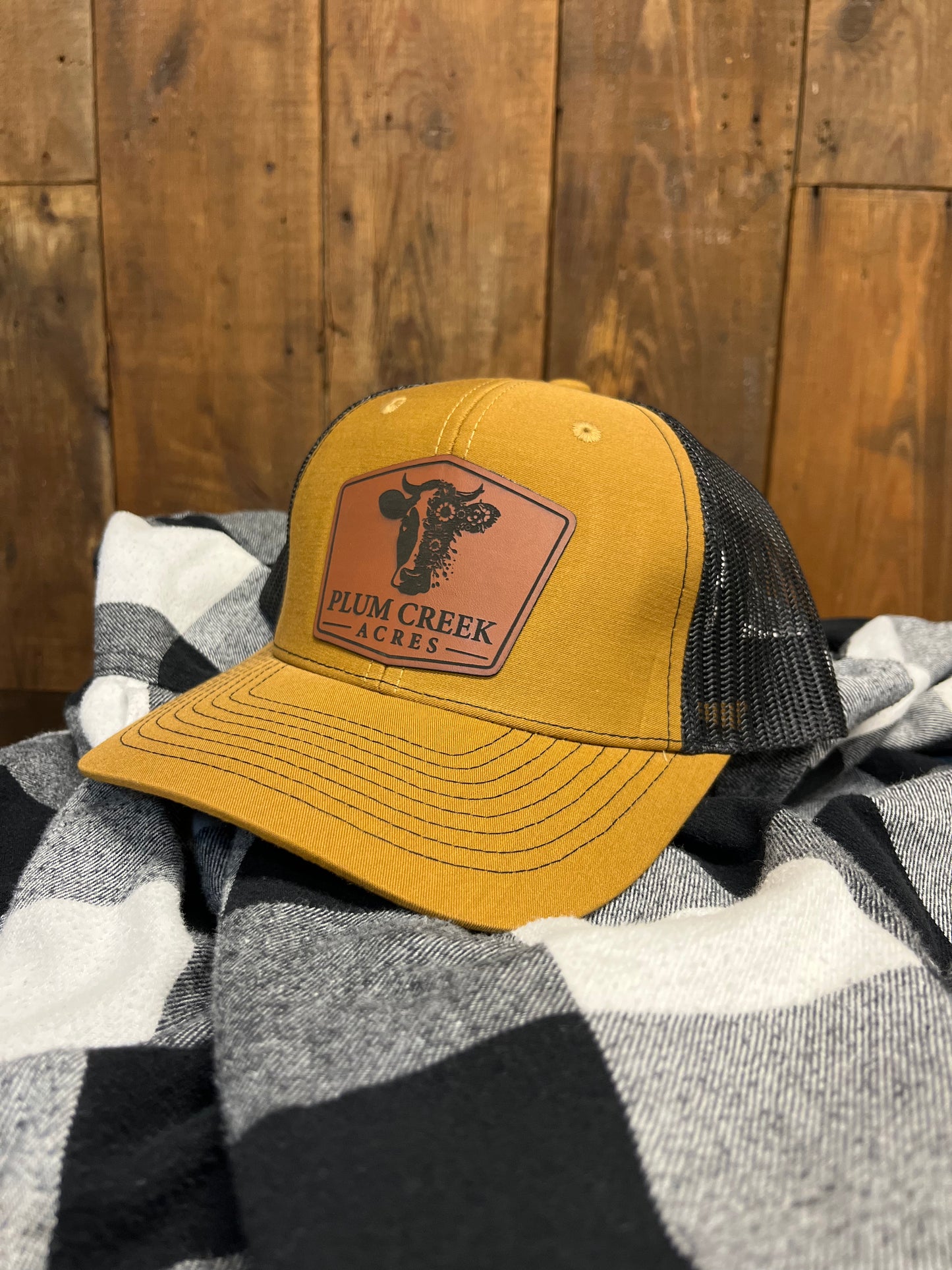 Carmel PCA Logo Leather Patch Hat