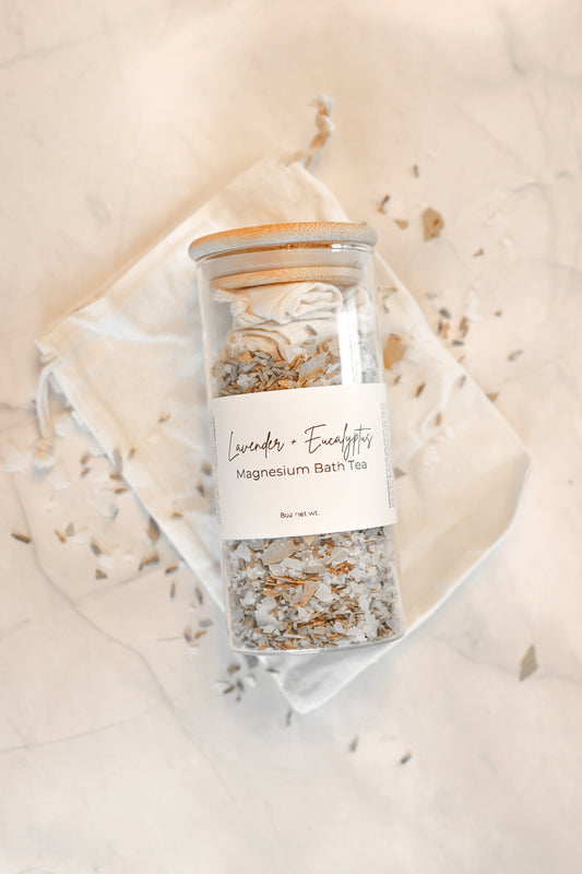 Magnesium Bath Tea- Lavender Eucalyptus