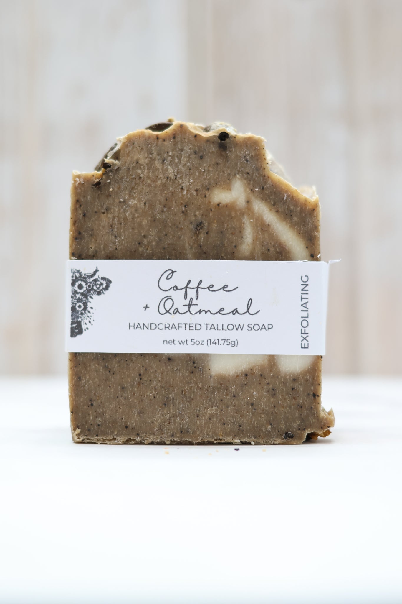 Tallow Soap - Coffee and Oatmeal